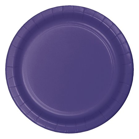 TOUCH OF COLOR 7" Purple Dessert Plates 240 PK 79115B